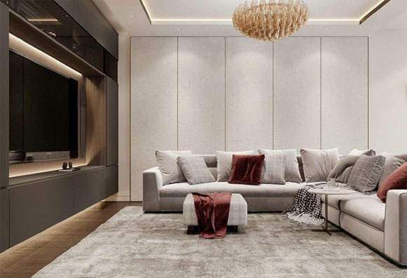 很高级的现代风格装修设计，小户型空间这样装特别上档次，晒晒！