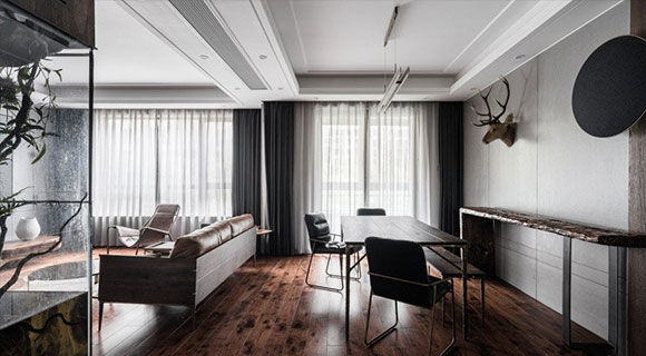 暗色系的炫酷空间，有个性很高级，设计效果很震撼，有喜欢的吗？