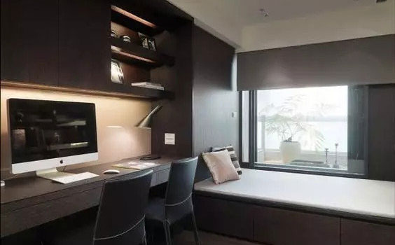 卧室书房一体装修这么做,在家办公没问题!非常实用,值得借鉴!