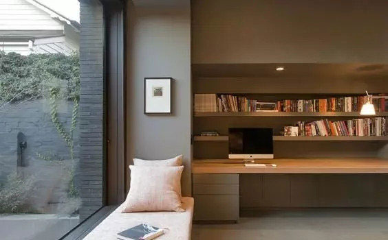 面积小没书房，这样装修设计，轻松实现书房功能，后悔才知道！