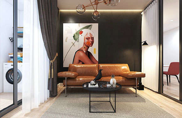 精致优雅的小两房装修，小户型空间这样设计很上档次，真不错！