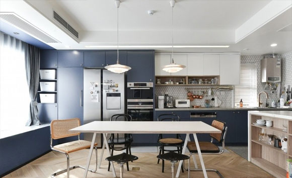 一居室这样装修真上档次,收纳空间充足,色彩搭配漂亮,果断收藏!