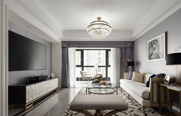 她家装修高贵典雅,有内涵的格调更显档次,对美好生活的无限遐想!