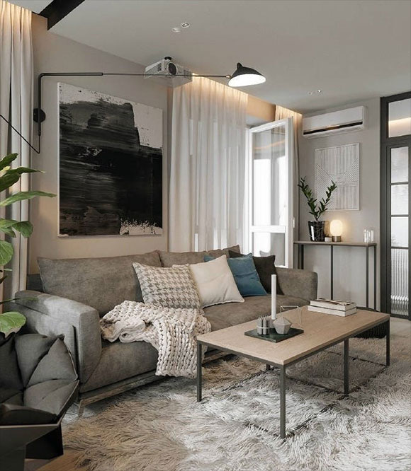 干净利落的极简北欧风装修,配色素雅很别致,全屋漂亮极了!