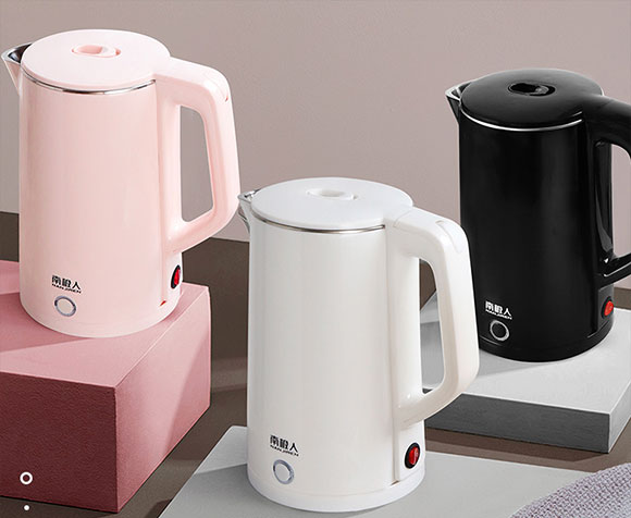 不喝“千滚水”，一键24小时保温电热水壶，无缝内胆更干净！