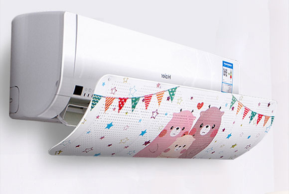 直吹空调容易犯病，装上空调挡风板，从此远离空调病！