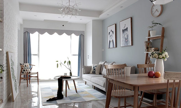 “无电视背景墙”越来越流行?北欧风空间,入住才知好处这么多!