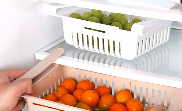 冰箱空间不够用?这件收纳神器让冰箱更能装,还更整齐!