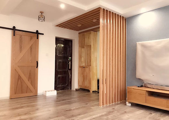 人家玄关装修美上天,你家只见一堆鞋,玄关隔断这么装美观又实用!