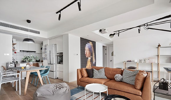 89㎡小户型，打破传统装修方式，设计简洁大方不易过时，很舒服！