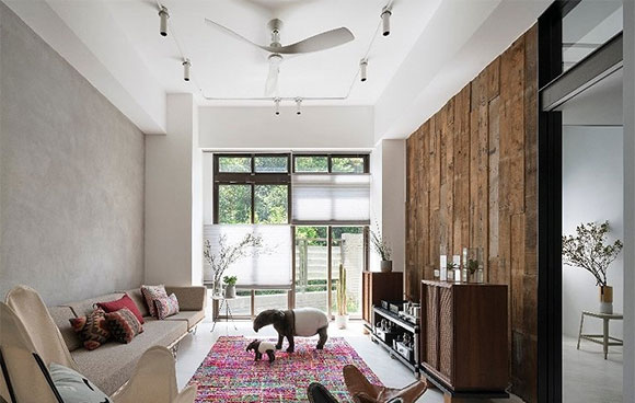 不到4米层高做隔层，83㎡现代风格效果图设计，有人喜欢有人吐槽！