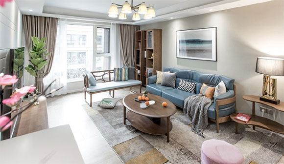 将餐厅包进厨房，儿童房设计真漂亮，阔綽的三房装修很上档次！