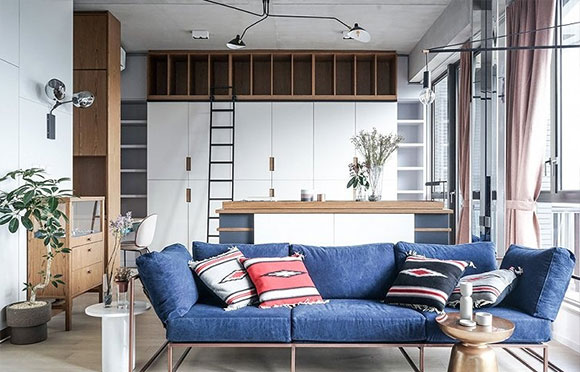 实用的单身公寓装修，收纳设计超强悍，一个人的精致生活！