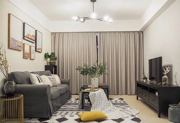 再买小户型，一定学她家这样装，简约北欧风设计，真的很耐看！