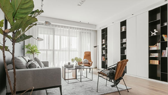 看完她家，发现无电视墙的家这么好，培养阅读习惯增进家人情感！