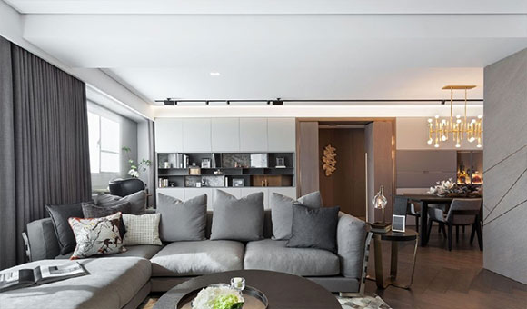 融入轻奢风元素的现代风格装修真高级，有钱买房学着装，错不了！