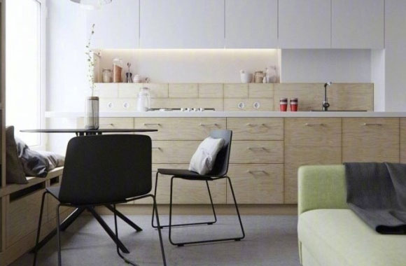 开放式厨房如何装修?9套开放式厨房装修案例收好,大小户型都有!