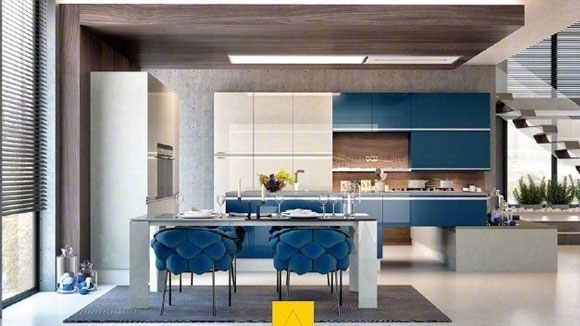 10套开放式厨房装修，设计时尚又漂亮，有钱买房厨房也要这样装！