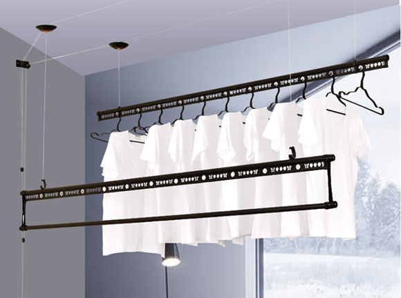 晾衣架是电动好还是手动好？手摇升降晾衣架安装方法及注意事项！