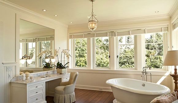 选择斗柜的梳妆台,给你带来优雅和稳重感