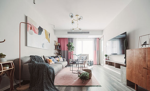 特别舒服的北欧风空间,卡座式餐厅加超大阳台,全屋装修超漂亮!