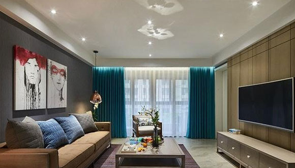 见过最有个性的现代美式风格装修设计，效果有些诡异，却值得借鉴！