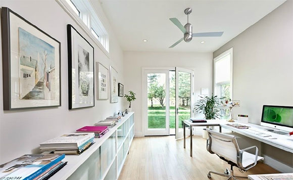 书房怎样装修才能好看又实用?9套不同大小的书房,喜欢就照着装吧!