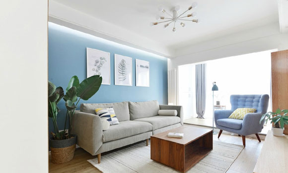 设计简洁的80㎡两房装修，承载着三口之家的幸福，太赞了！