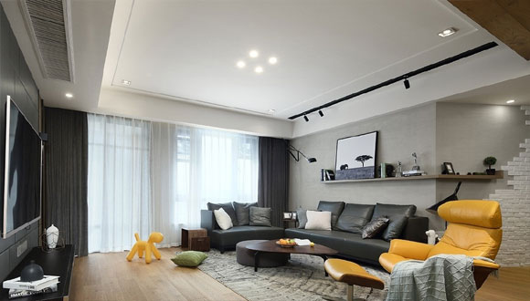 去风格化设计的大房子，配色简约却大气又上档次，全屋效果很高级！