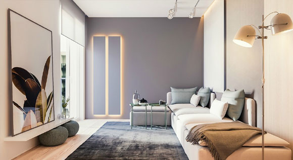 简约时尚的现代风格设计，全屋温暖又舒适，小户型这样装真实用！