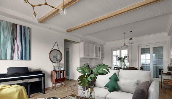 柴米油盐的平淡生活,不忘诗和远方,充满诗情画意的北欧风装修!