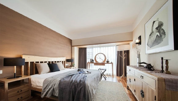 去客厅化设计真是太爽了，简约新中式装修，优雅舒适不失品位！