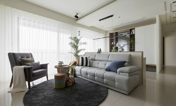 把书房墙打掉，家里瞬间变得宽敞又明亮，清爽的现代风格装修！