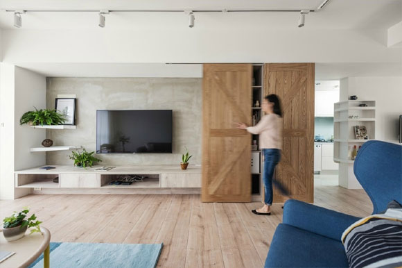 华丽的家装效果虽然好看,却也容易过时,越来越多家庭选择简单装修!