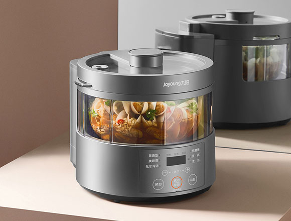 九阳S160蒸汽低糖玻璃内胆多功能3L电饭煲！