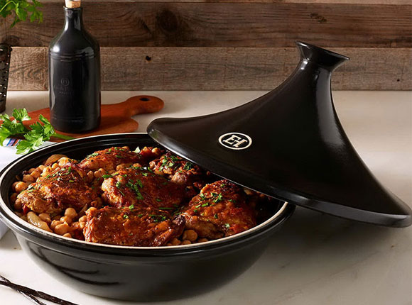 法国Emile Henry进口塔吉锅陶瓷炖锅！