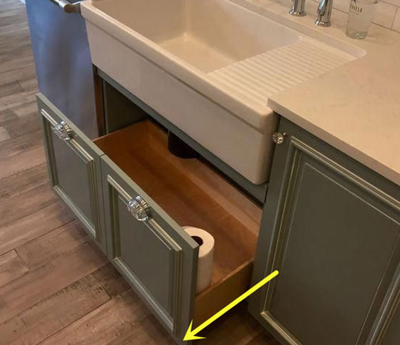 收纳狂人推荐:水槽下空间利用的7种方式,美观更实用!