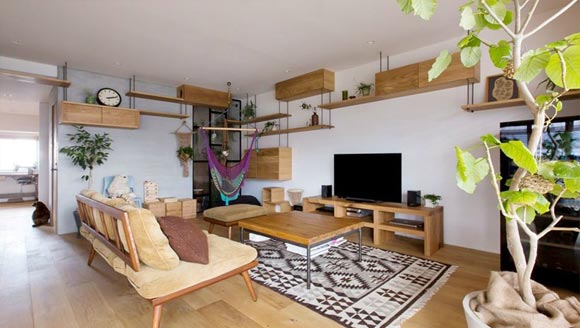 无敌视野海景大平层设计简洁，全屋装满吊柜，享受慢生活的乐趣！