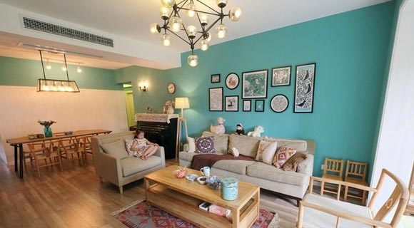 大阳台、大书房、嵌入式鞋柜，三房装修这样设计真让人羡慕！