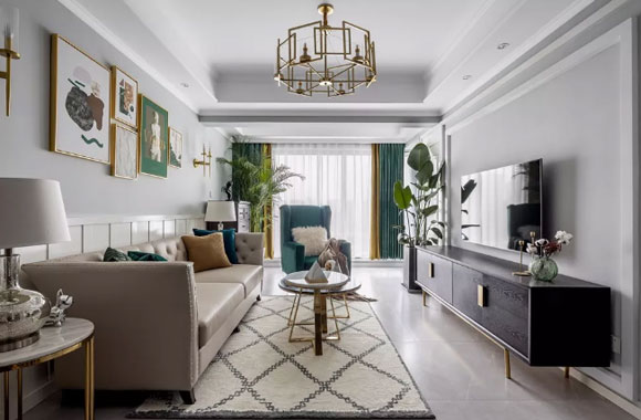 软装搭配决定装修效果，送你13套经典客厅装修设计案例，都是精品！