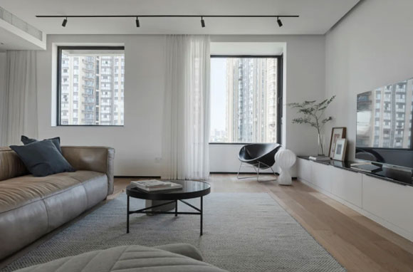 谁说装修一定要上档次，简约风格装修的小客厅，设计精致生活舒适！