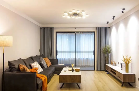 129㎡3房2厅设计简洁却特别漂亮，装修费20万真值，晒晒！