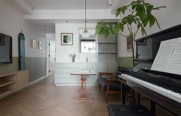 奇葩户型配合神设计，50㎡居然改出3室1厅还有大厨房，大赞！