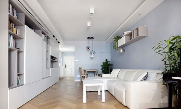 100㎡能做3房2卫，全屋收纳设置堪称教科书，简约风格设计很实用！