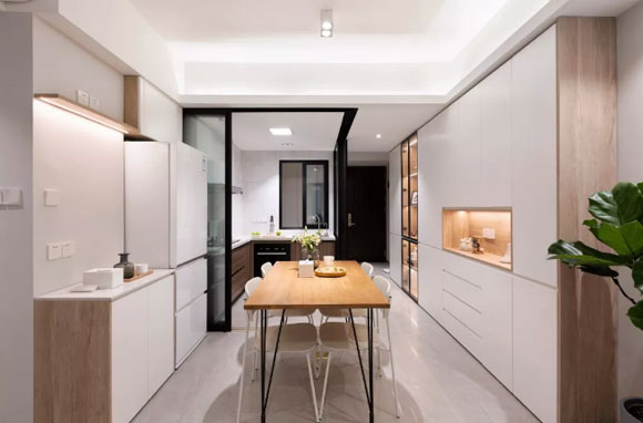 餐厅装修效果影响用餐心情,16套好看又实用的餐厅,收藏!