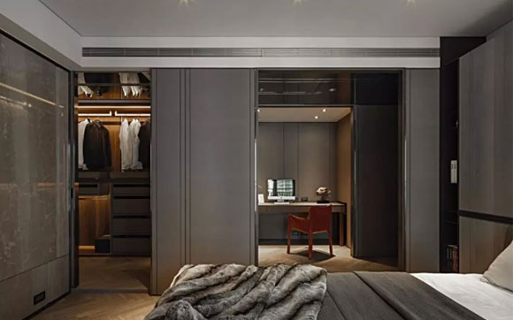 衣柜怎样设计更好看？11套漂亮的卧室衣柜装修设计，收藏！