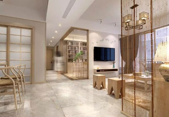 典雅新中式风格装修设计，全屋通透明亮又上档次，与众不同的韵味！