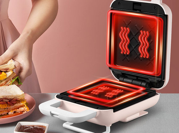 Joyoung/九阳小型多功能三明治早餐机,全家人的早餐神器!