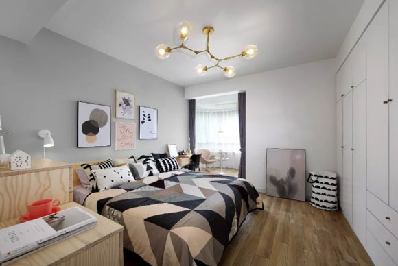 卧室怎样装修更好看？12套卧室装修设计，简约时尚有点轻奢，完美！