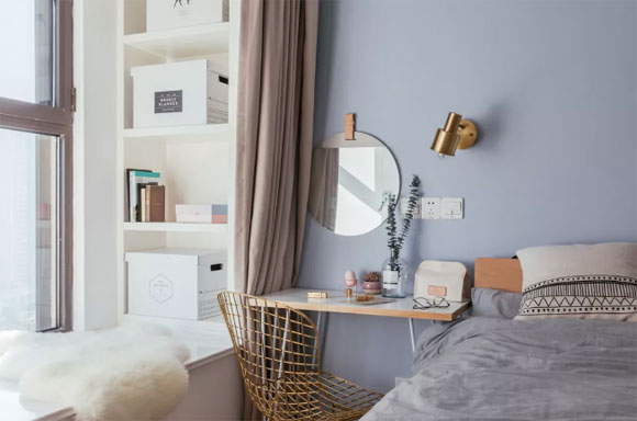 88㎡能做3房，去客厅化设计真是很实用，颜值高很温馨！